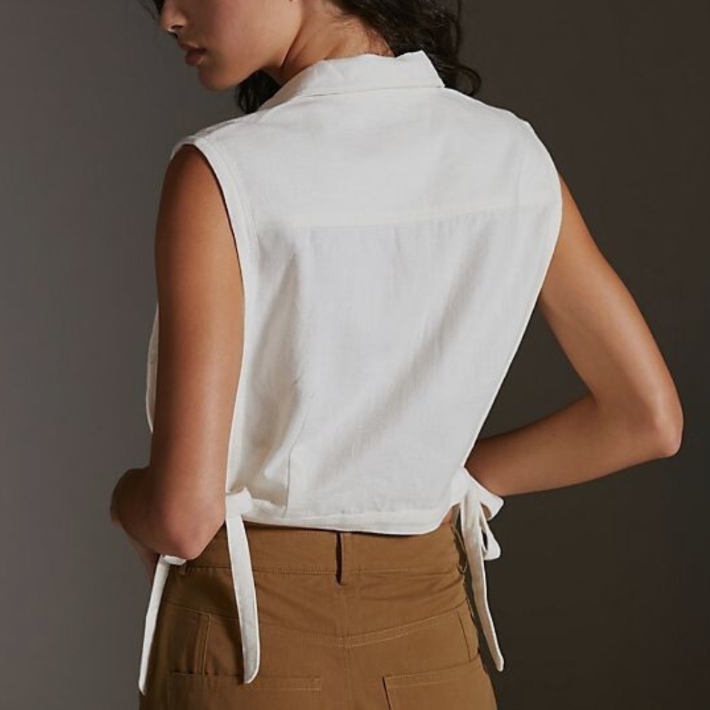 Pilcro Button-Up Top - Picture 4 of 8